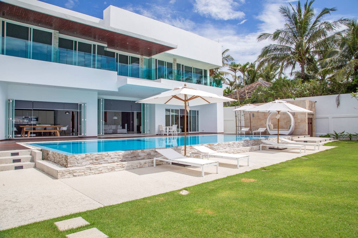 Natai Beach - 4 Br Luxury Pool Villa Beach front (20)