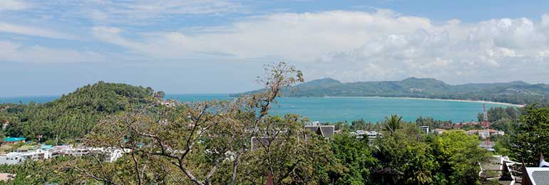 view of surin bay