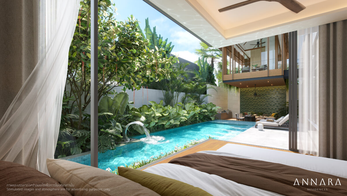 Type L Bedroom 1 with pool_AW